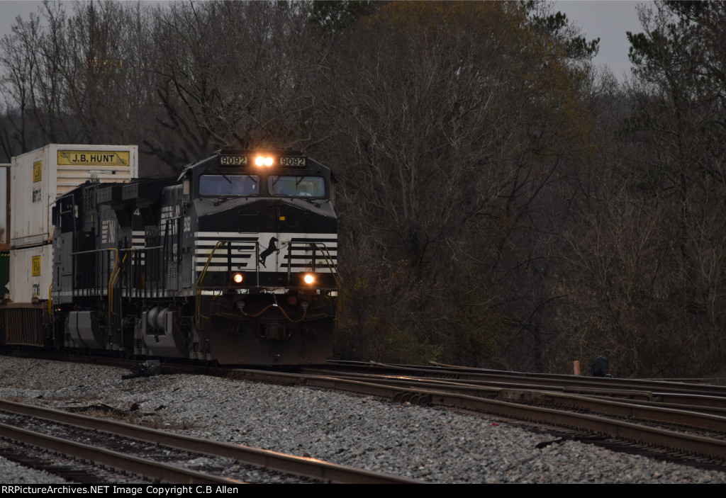 Winter Morning Intermodal